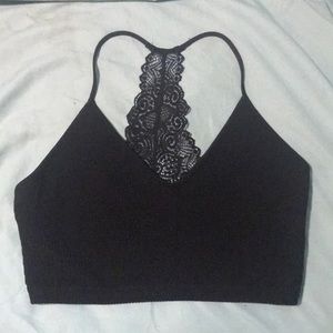 Black bralette nwot